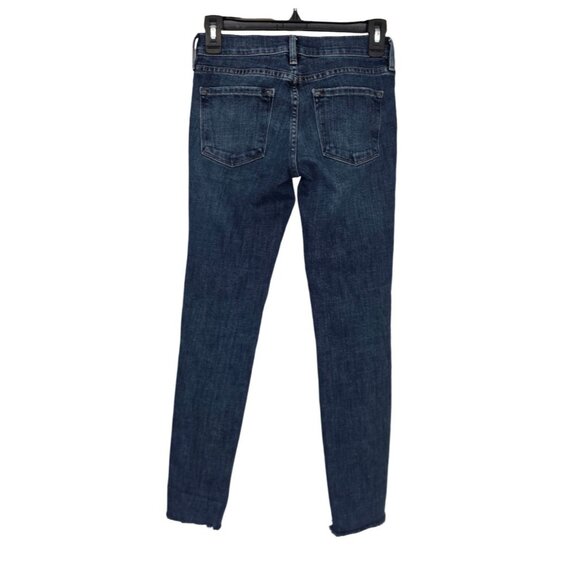 Women's - Frame Le Skinny De Jeanne Distressed Jeans, Size 24 - Picture 7 of 9